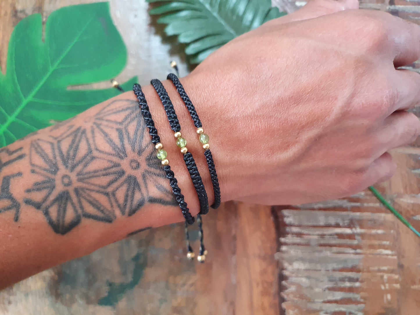 Men's bracelet, peridot bracelet for men, August birthstone gift birthday, anxiety healing aura cleanse detoxify focus chakra choose colour