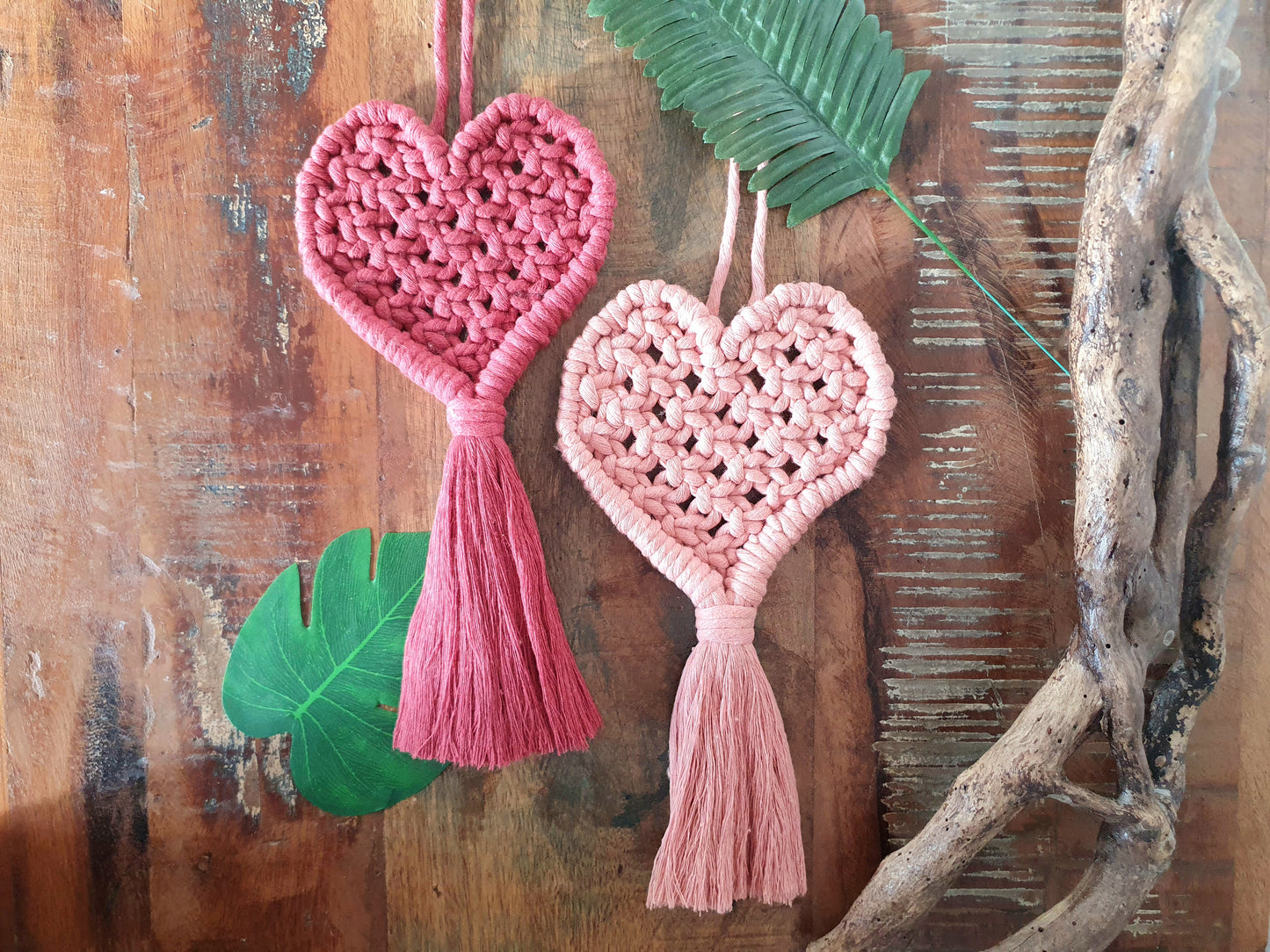 Macrame heart DIY kit craft gift, love ornament hanging mothers day, make own lockdown thoughtful mindful creative crafty couples activity