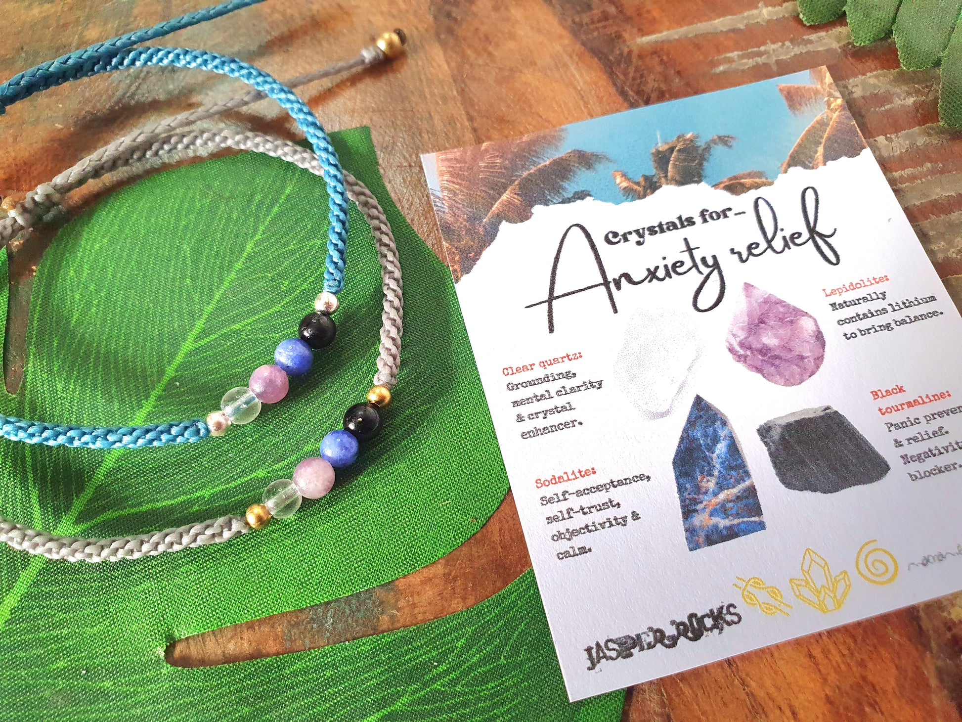 Healing Crystals Kit, Anxiety Crystals, Crystals set - Magic Crystals