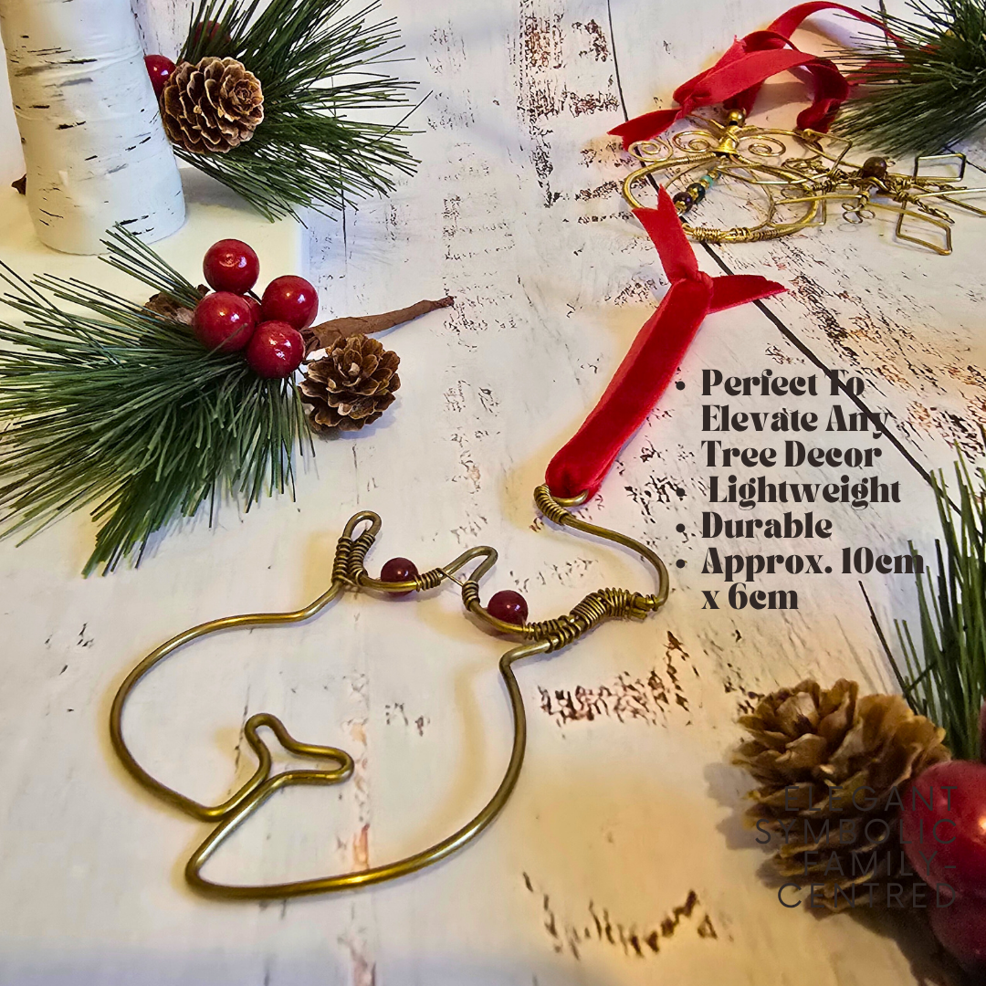 Handmade Brass Female Body Ornament with Custom Crystals, Feminist Art Christmas Bauble, Empowered Woman Decoration, Alternative Xmas Gift