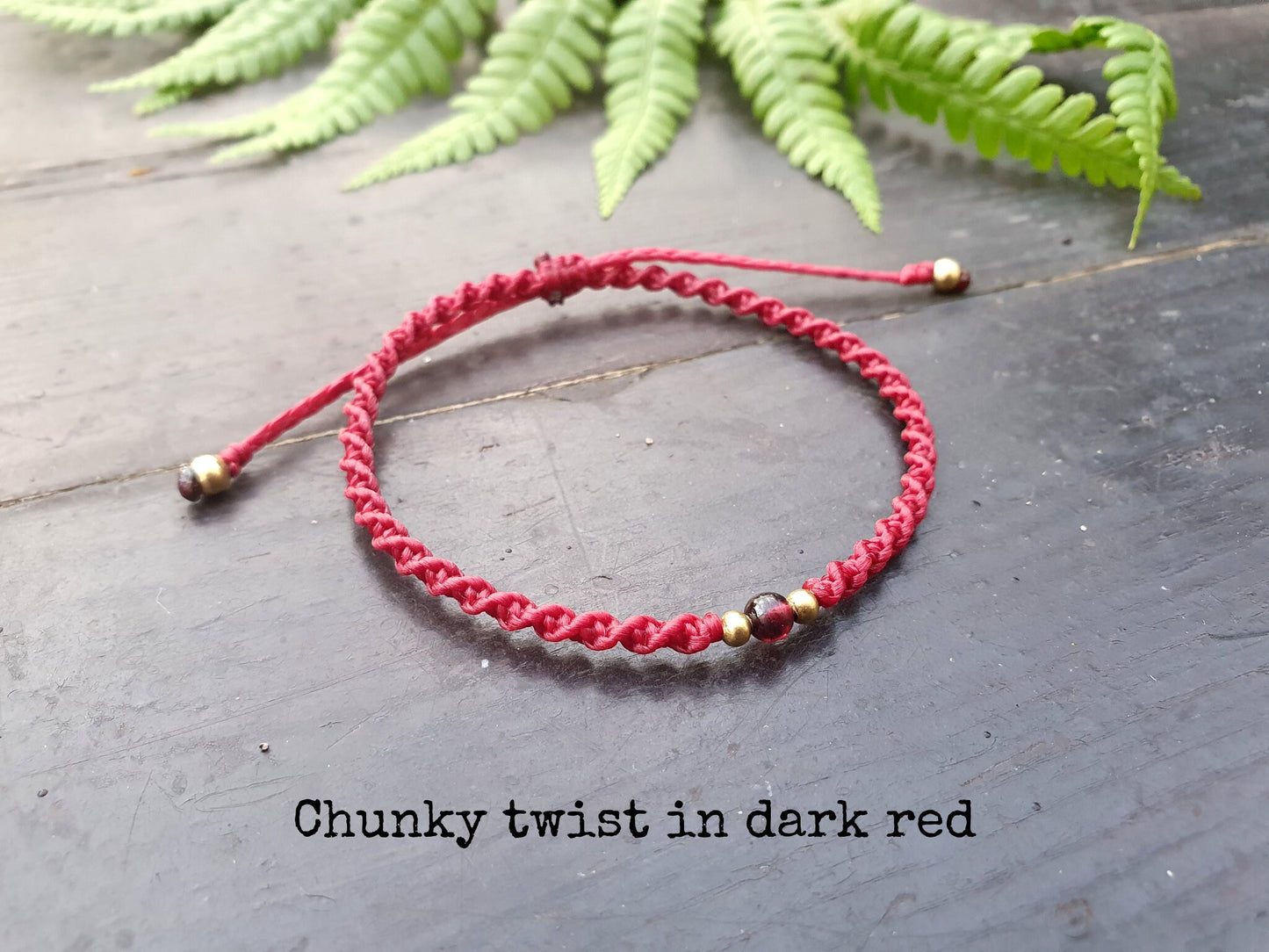 Men's boho bracelet, garnet bracelet for men, January birthstone gift birthday, personalise crystal for success joy ambition love friendship