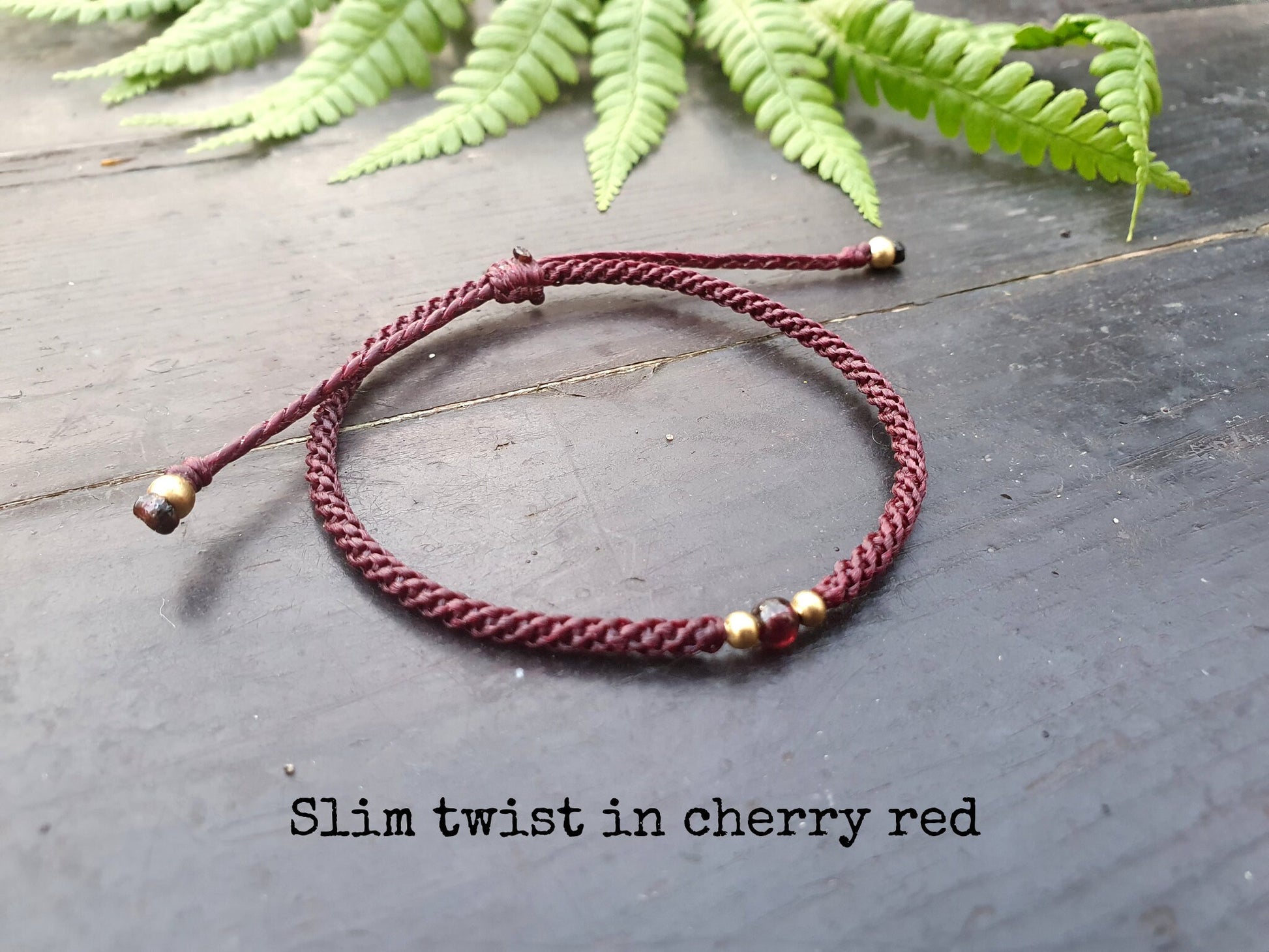 Men's boho bracelet, garnet bracelet for men, January birthstone gift birthday, personalise crystal for success joy ambition love friendship